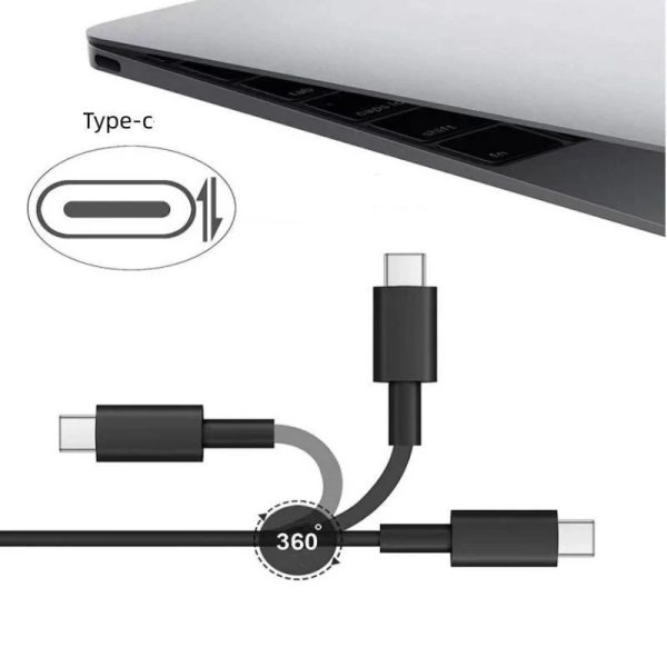 Chargeur DELL USB Type C 90W pour Dell XPS 15 17 Latitude 3000 série 7000 Precision 5470 5550 3540 3570