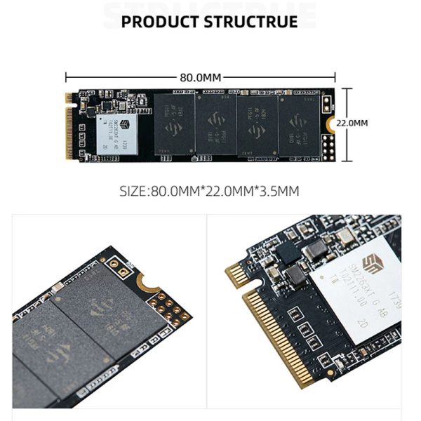 KingSpec-Disque dur interne SSD M2 NVME l 128GB l 256GB l 512GB l 1 To l 2 To l
