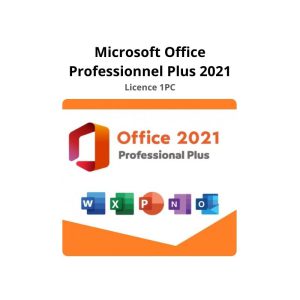 Microsoft Office Professionnel Plus 2021-1pc