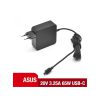 Chargeur Asus USB-C 20V, 3,25 a, 65W, pour ordinateur portable Asus ZenBook