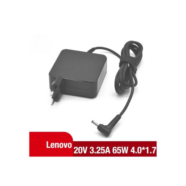 Chargeur Lenovo 20V, 3,25 A, 65W, 4.0x1.7mm,pour ordinateur portable Lenovo IdeaPad 330s 320 100-15 B50-10 YOGA 710 510-14ISK