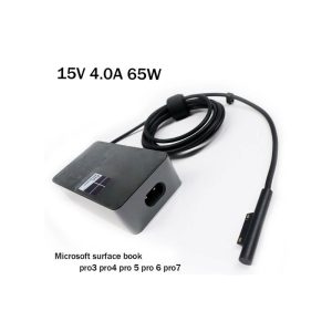 Chargeur Microsoft Surface Book Pro3 4 5 6 7 adaptateur secteur 1706 chargeur 15V 4A 65W Charge rapide avec 5V 1A
