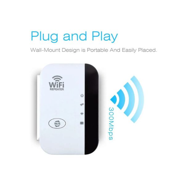 Répéteur sans fil N routeur WIFI 300Mbps  amplificateur signal