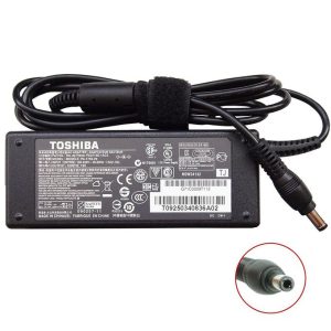 Chargeur Toshiba bout moyen  19V, 4,74 A, 90W, 5.5x2.5mm,pour ordinateur portable Toshiba
